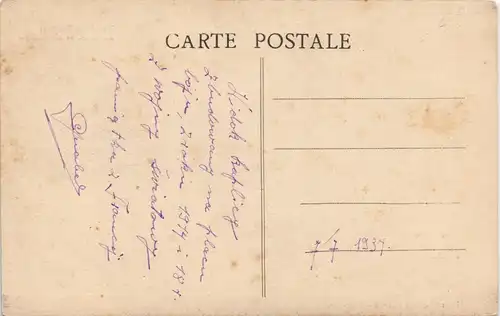 CPA Lille Vue de la Basilique 1914