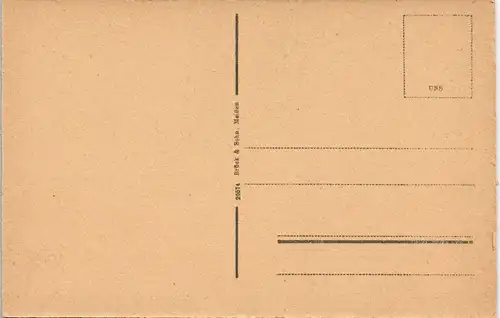 Ansichtskarte Zschopau Stadt mit Zschopenberg 1917