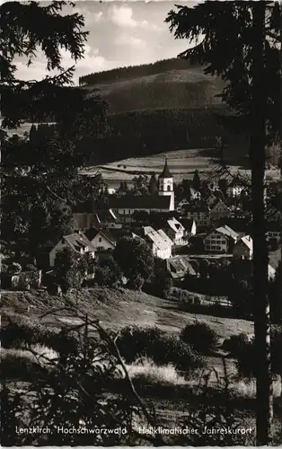 Ansichtskarte Lenzkirch Partie an der Stadt 1957