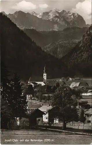 Ansichtskarte Inzell / Obb. Straßenblick 1958