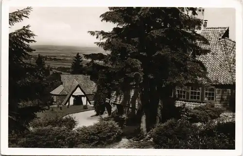 Ansichtskarte Bad Harzburg Partie am Kaffeehaus Winuwuk 1962
