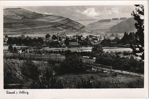 Ansichtskarte Dassel Stadt und Eisenhütte 1959