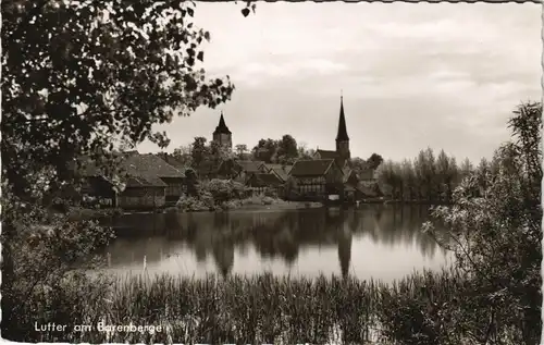 Ansichtskarte Lutter am Barenberge Blick auf die Stadt 1963