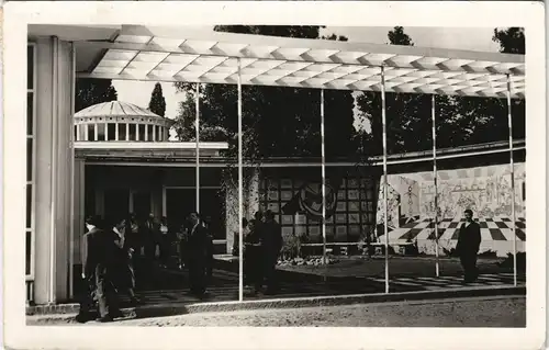 Postcard Posen Poznań Cału Narod buduje svoja Stolice 1955