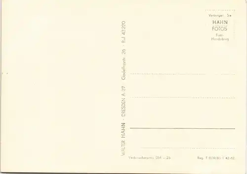 Ansichtskarte Dresden Stadt Dampfer 1960 Walter Hahn:10952