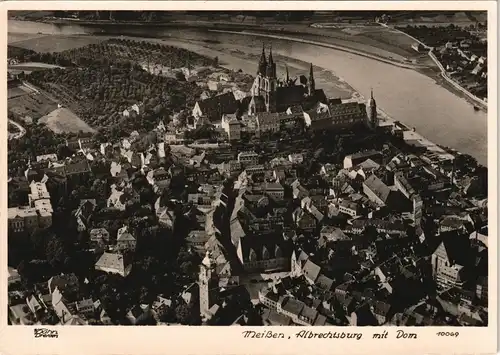 Ansichtskarte Meißen Luftbild 1964 Walter Hahn:10069