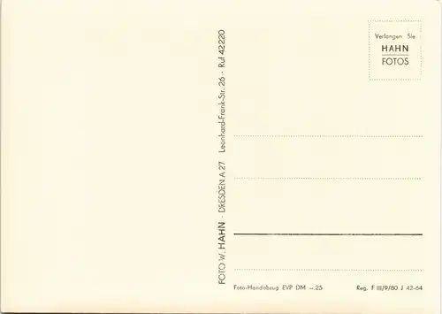 Ansichtskarte Meißen Luftbild 1964 Walter Hahn:10069