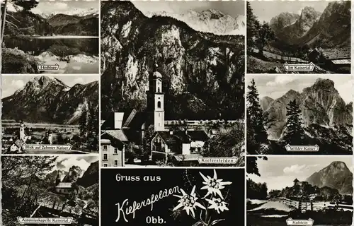 Ansichtskarte Kiefersfelden Mehrbild-AK mit 7 Ortsansichten 1969