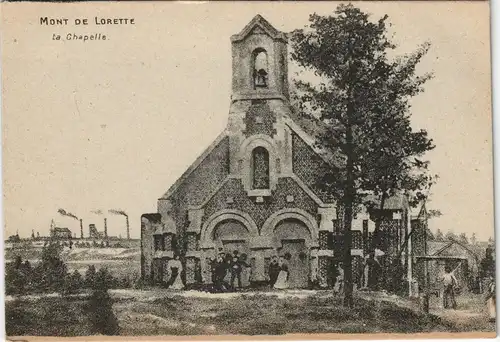 CPA .Frankreich MONT DE LORETTE La Chapelle 1910