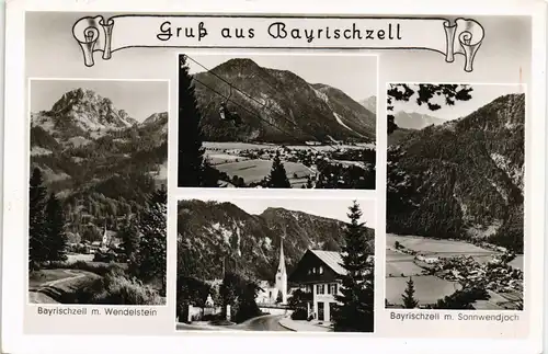 Ansichtskarte Bayrischzell 4 Bild: Stadtansichten 1962