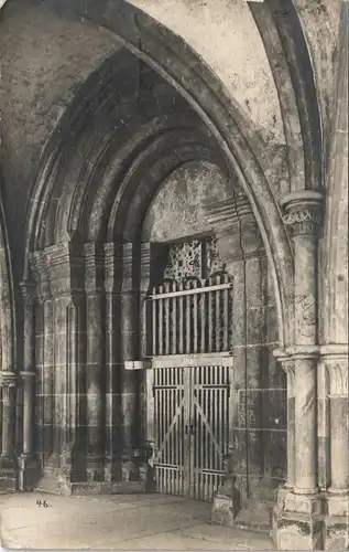 Foto Stuttgart Eingangsportal 1922 Privatfoto