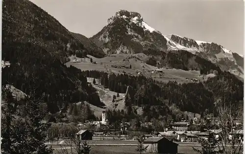 Ansichtskarte Oberaudorf Stadt mit Brünnstein 1966