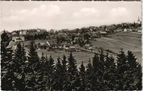 Ansichtskarte Hohegeiß-Braunlage Stadtansichten 1959