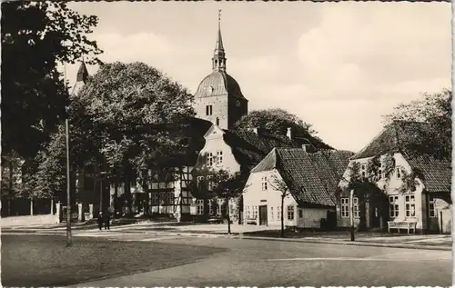 Ansichtskarte Burg auf Fehmarn Ostseebad Breite Straße 1961