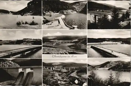 Ansichtskarte Oker-Goslar Okertalsperre Mehrbild 1959