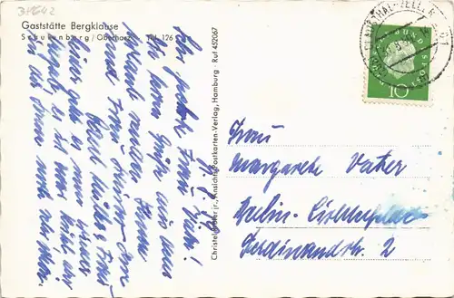 Ansichtskarte Oker-Goslar Okertalsperre Mehrbild 1959