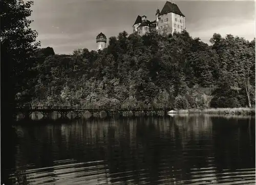 Ansichtskarte Burgkhammer-Burgk (Saale) Schloss Burgk 1962