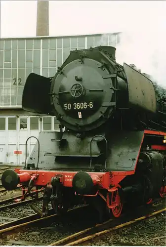 Verkehr/KFZ - Eisenbahn Lokomotive 503606-6 BW Cottbus 1994 Privatfoto