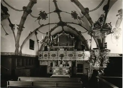 Burgkhammer-Burgk (Saale) Heimat-  Schloßmuseum - Kapelle Silbermann-Orgel 1965