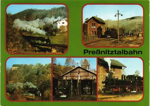 Jöhstadt (Erzgebirge) Schmalspurbahn Wolkenstein - Jöhstadt 1984