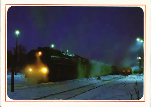 Ansichtskarte Weida (Thüringen) Bahnhof Eisenbahn Motiv-AK, Zug Railway 1986