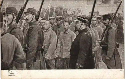 .Frankreich Frankreich Soldaten Rekrutierung Feldpostkarte 1. WK 1914