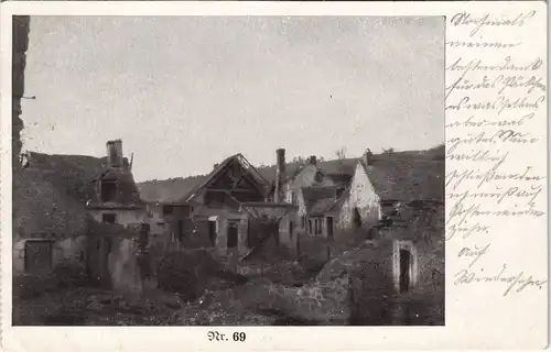 CPA Craonne Ansicht Stadtviertel 1. Weltkrieg 1916