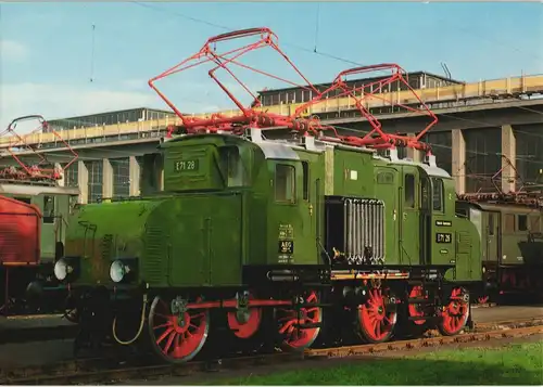 Elektro-Güterzuglokomotive Deutsche Bundesbahn  Preußische Staatsbahnen 1980