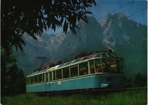 Ansichtskarte  Der Gläserne Zug der Bundesbahndirektion München 1970