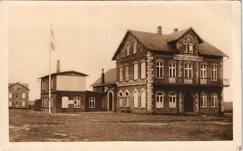 Ansichtskarte Wenningstedt-Braderup Bogenstraße Oberrealschule 1926