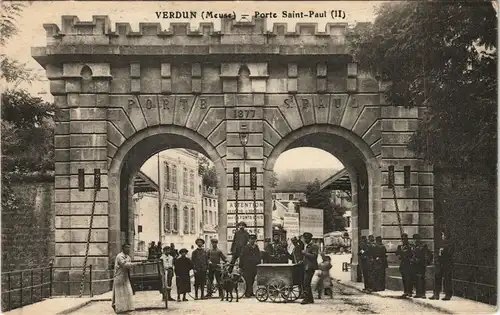 CPA Verdun Port Saint Paul gel. Frakreich Feldpost 1914