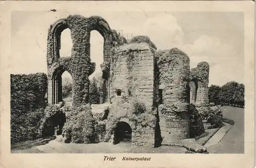 Ansichtskarte Trier Kaiserpalast - gel. Feldpost 1915