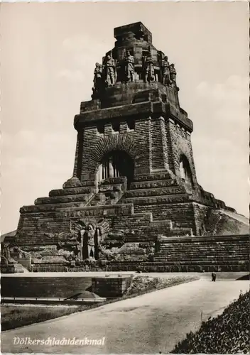 Ansichtskarte Leipzig Völkerschlachtdenkmal 1962