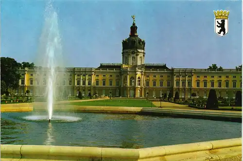 Charlottenburg-Berlin Charlottenburg Castle (Schloss Berlin) Wasserspiele 1980
