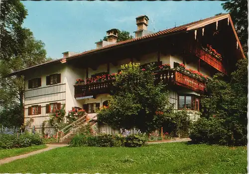 Tegernsee (Stadt) Landhaus Ludwig Thoma Tegernsee-Süd auf der Tuften 1975