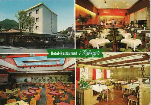 Königswinter Rheingold HOTEL RESTAURANT  Paul Mücke Drachenfelsstraße 36 1970