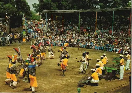 Johannesburg MINE DANCING African workers Mines of the Witwatersrand 1975