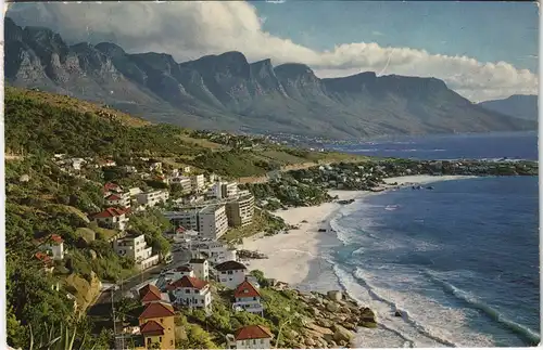 Clifton on Sea-Kapstadt Kaapstad Panorama Panoramic View South Africa 1962