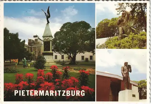 Pietermaritzburg MB: Boer War Monument, Piet Retief Statue  Maritz Statue 1975