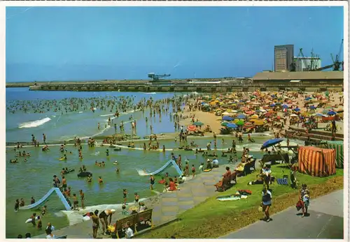 Postcard East London Oos-Londen Strand Orient Beach, Südafrika AK 1975