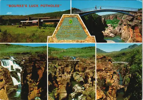 Südafrika "BOURKE'S LUCK" Potholes Oos-Transvaal Südafrika 1990