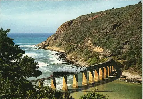 Südafrika GARDEN ROUTE, CAPE PROVINCE, Südafrika Landschaft 1970