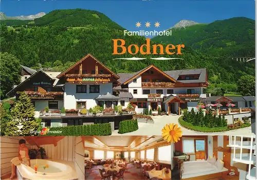 Ansichtskarte Obervellach Familienhotel Hotel BODNER im OT Gratschach 2000