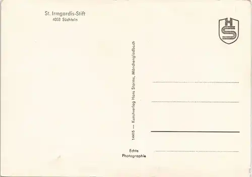 Ansichtskarte Süchteln-Viersen Strassen Partie am St. Irmgardis-Stift 1950