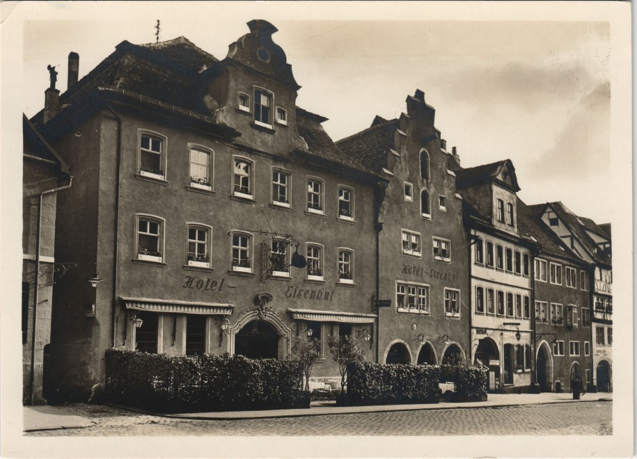 Ansichtskarte Rothenburg ob der Tauber Gaststätte & Hotel