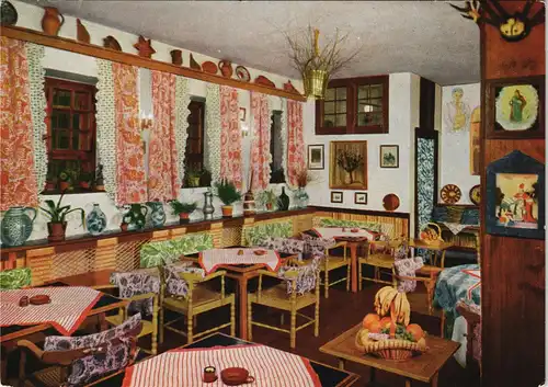 Sasbachwalden Sternenwirtshaus Hohritt Wirtschaft im Schwarzwald 1960