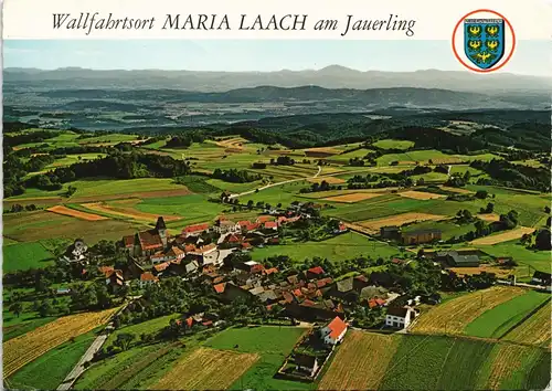 Maria Laach am Jauerling Luftaufnahme Wallfahrtsort am Jauerling 1979