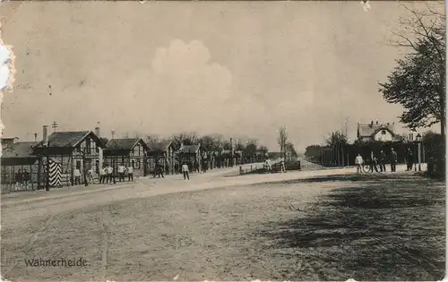 Ansichtskarte Porz-Köln Truppenübungsplatz Wahnerheide Straße 1906