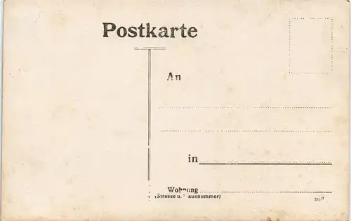 Ansichtskarte  Soldaten auf Truppenübungsplatz 1913