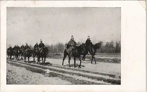 Ansichtskarte  Militär/Propaganda - Soldatenleben Reiter Kavalerie 1912